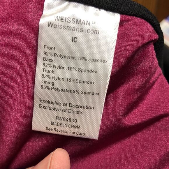 Weismann Size 1C sequined Bodice Leotard - Picture 3 of 5